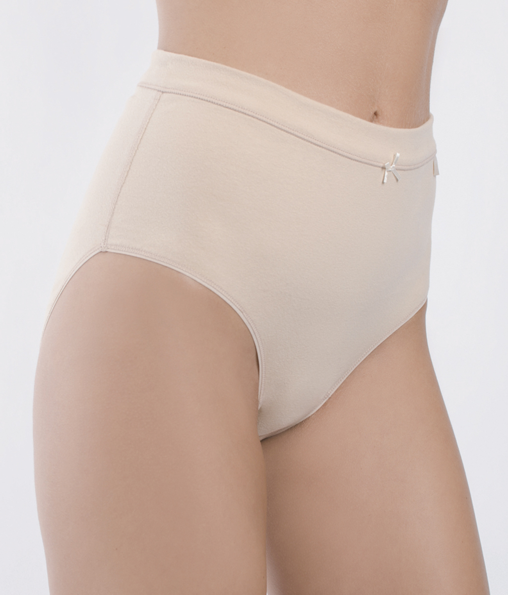 Tiro Alto algodón con cintura Always - Mora