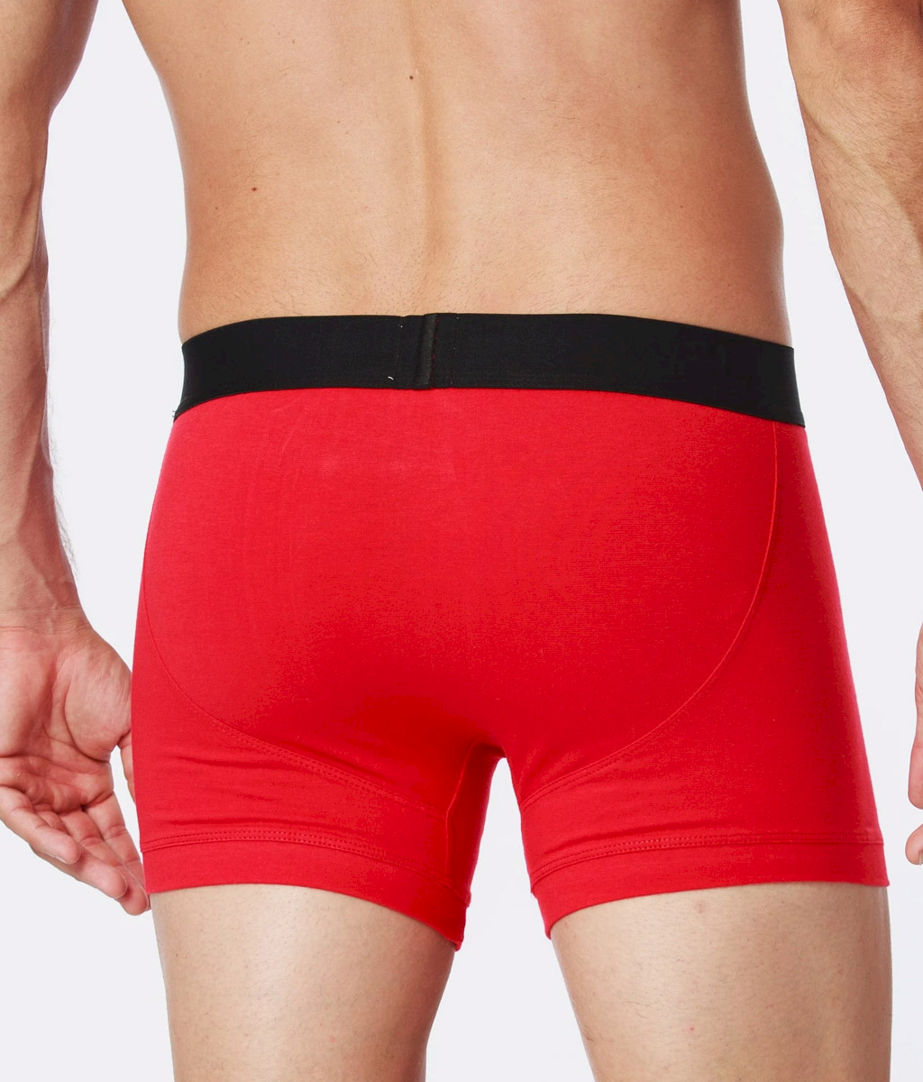 Boxer algodón liso - Eyelit