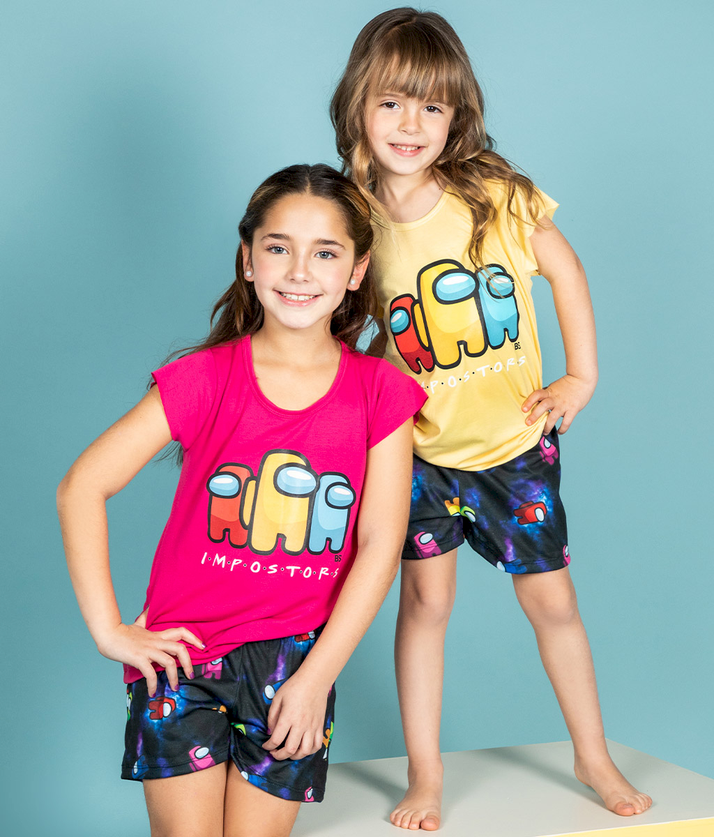 Pijama infantil AMONG - Bianca Secreta