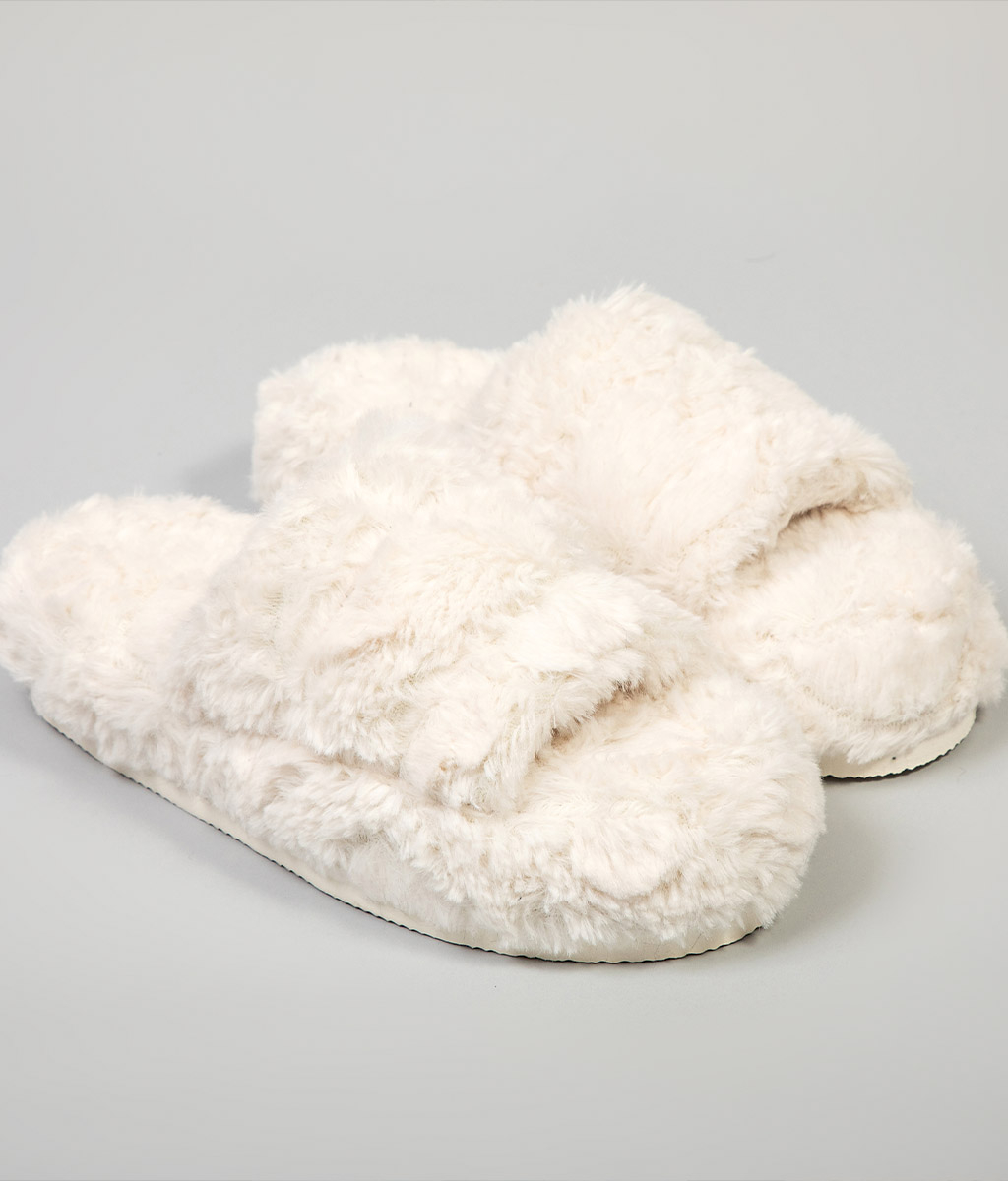 Pantuflón abierto PIEL - Bianca Secreta