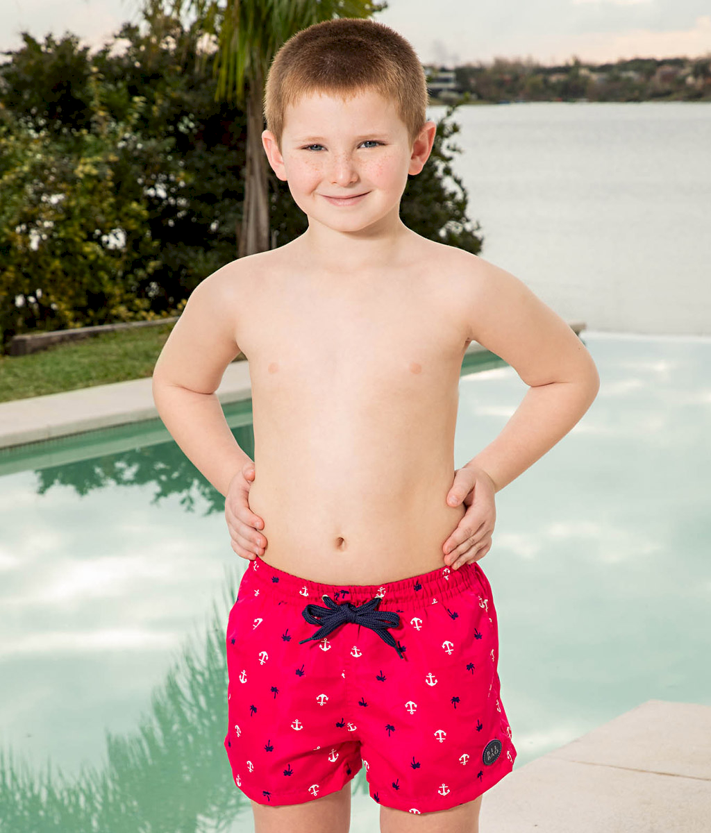 Short de baño infantil ANCLAS Pre-teen - Bilbao
