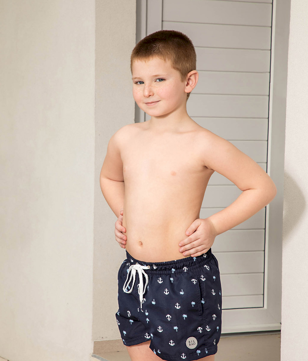 Short de baño infantil ANCLAS Pre-teen - Bilbao