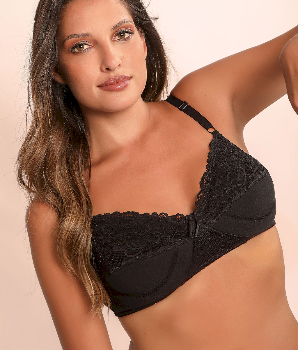 Corpiño algodón con push up - Yewel