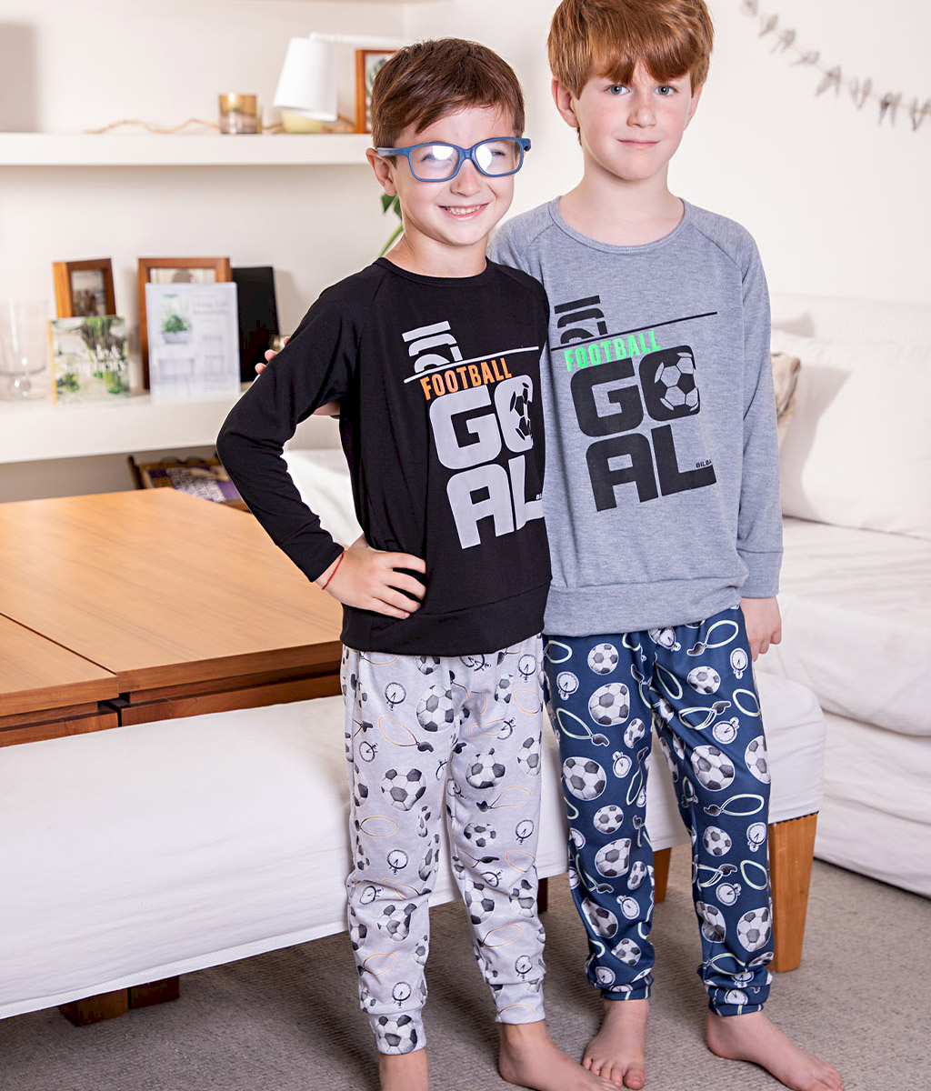 Pijama infantil GOAL Plus size Aw - Bilbao