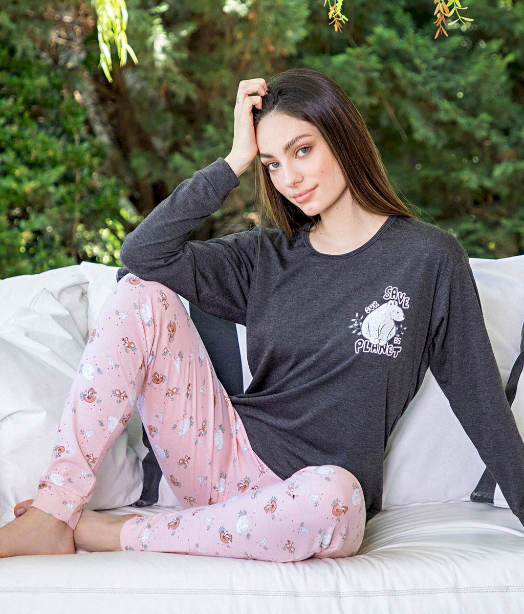Pijama PLANET Aw - Bianca Secreta