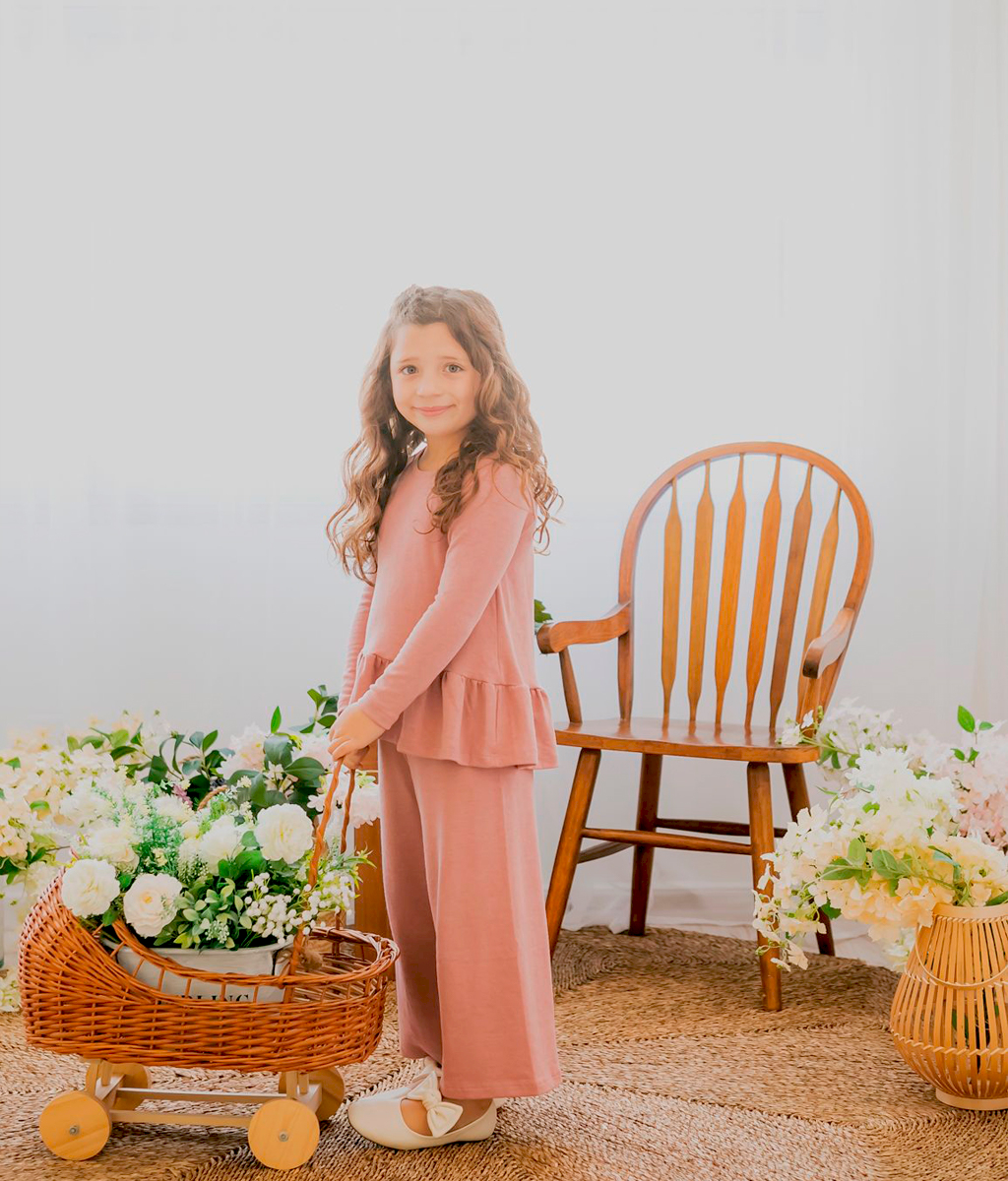 Set infantil LUCIA lanilla - Agos Sabbag