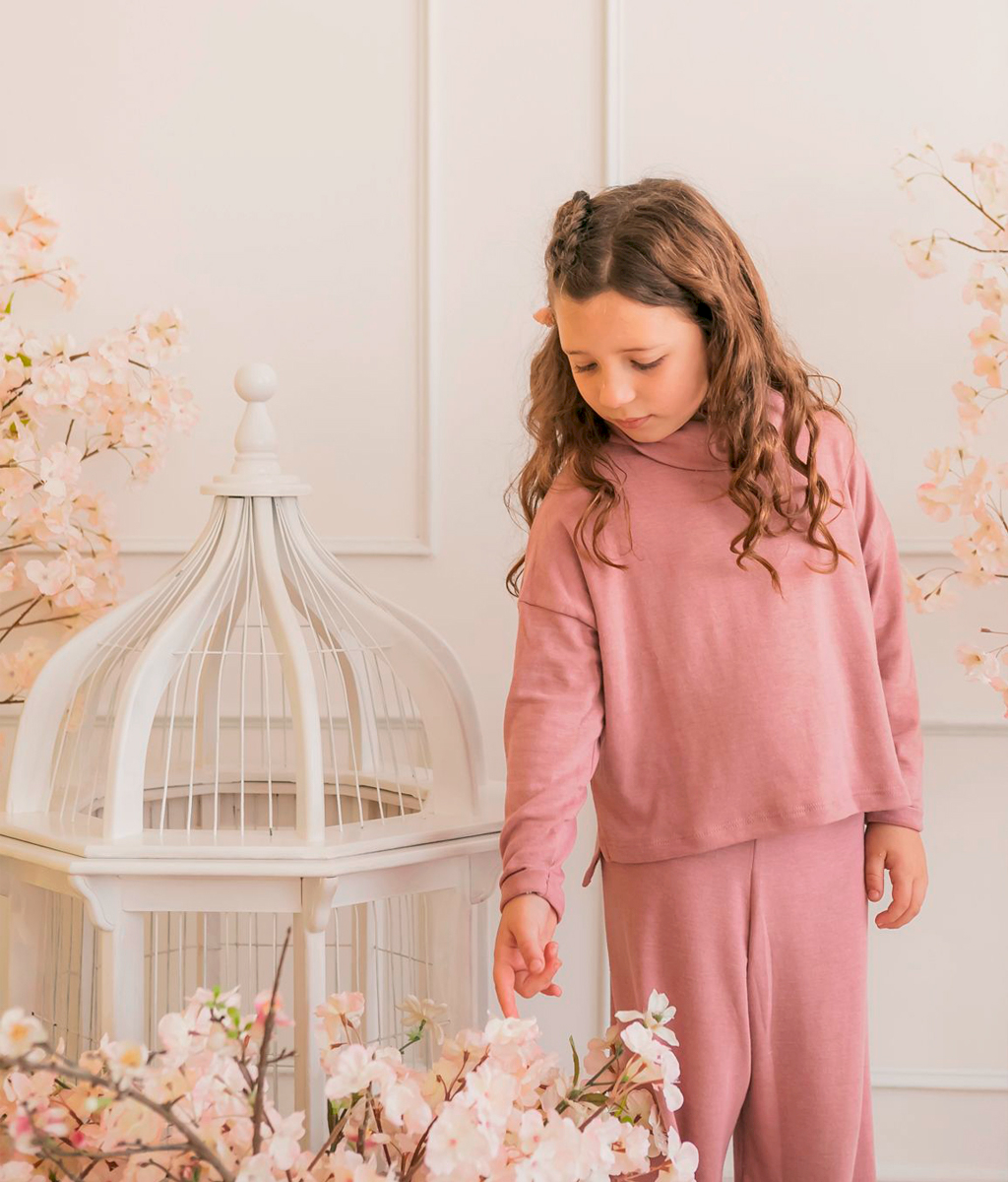 Set infantil JAZMIN lanilla - Agos Sabbag