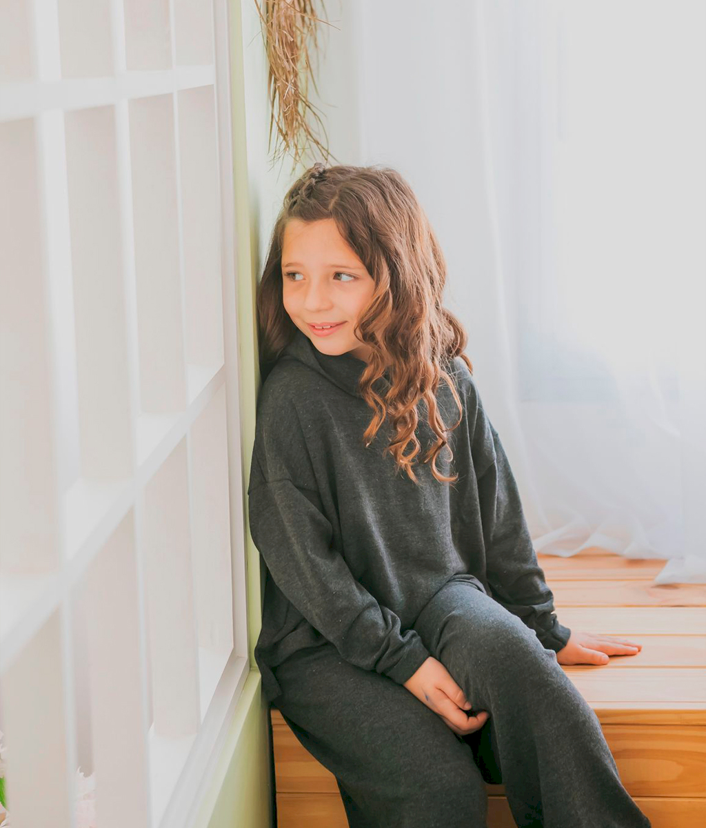 Set infantil JAZMIN lanilla - Agos Sabbag