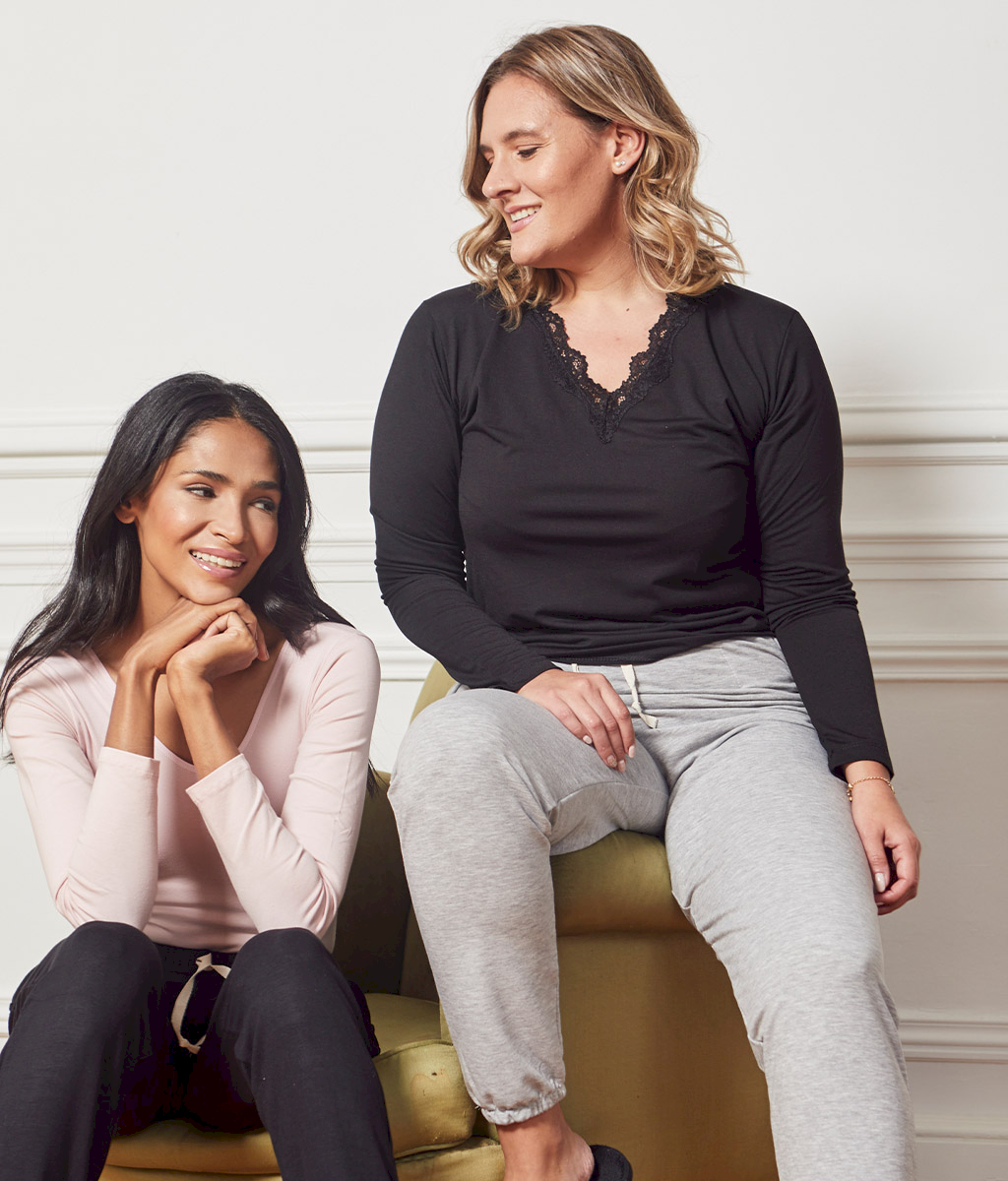 Camiseta modal JULIETA Plus size - Bianca Secreta