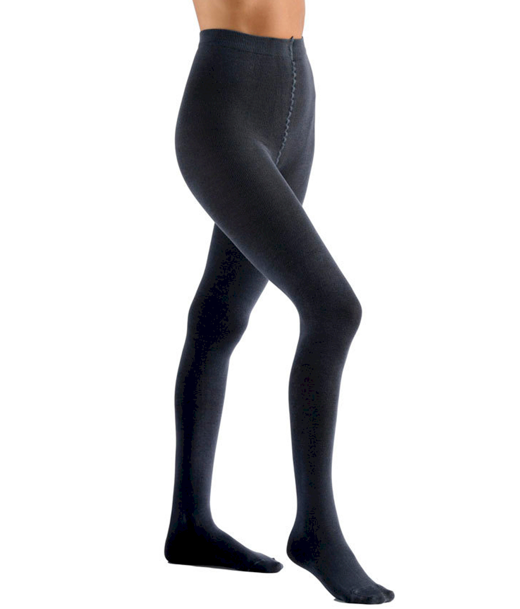 Media panty de algodón - Mora