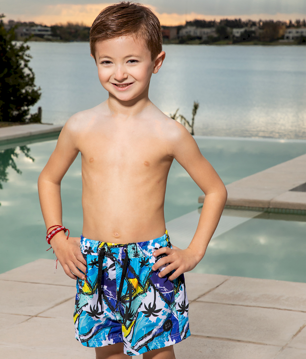 Short de baño infantil PALMERAS - Bilbao