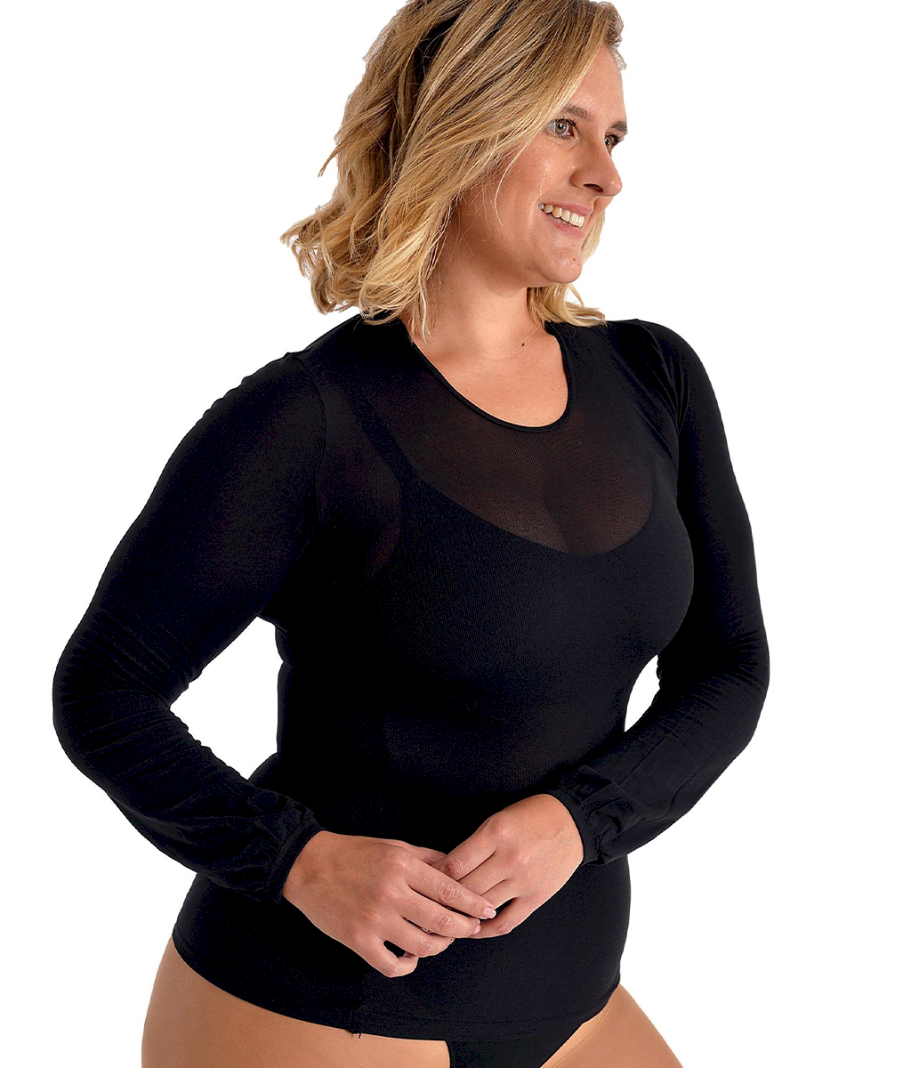 Camiseta lycra Plus size - Mora