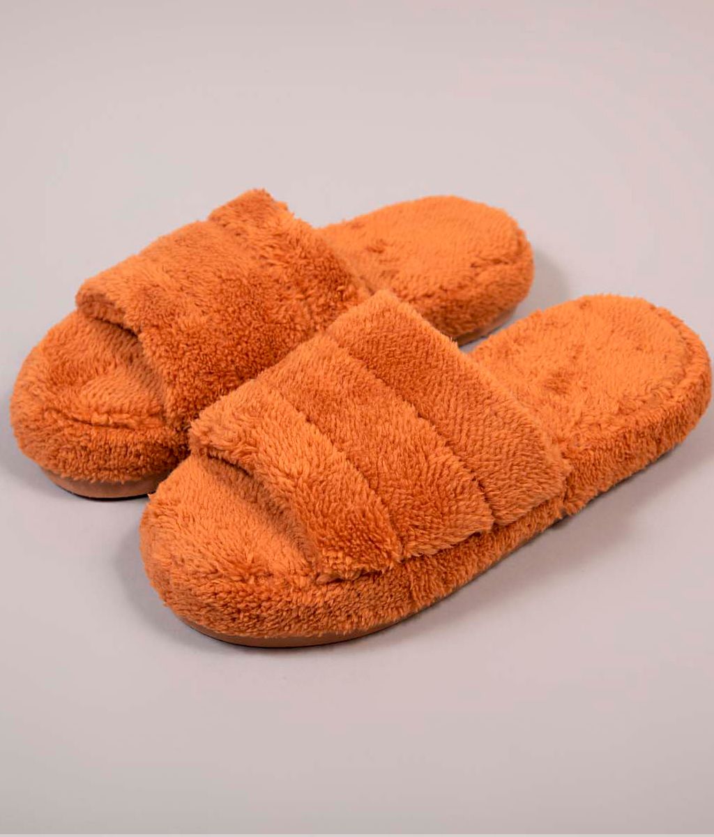 Pantuflón abierto PIEL - Bianca Secreta