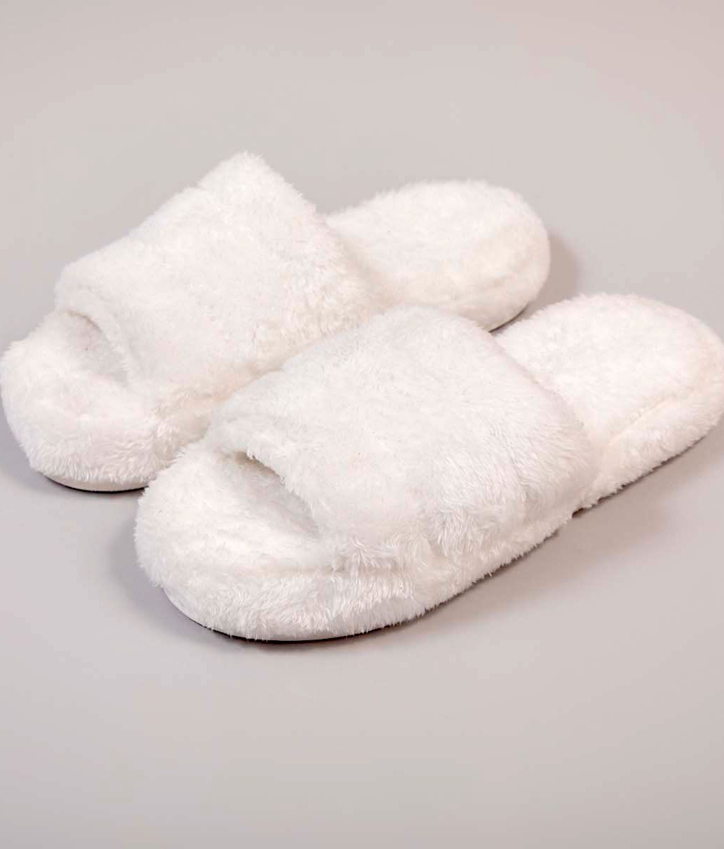 Pantuflón abierto PIEL - Bianca Secreta