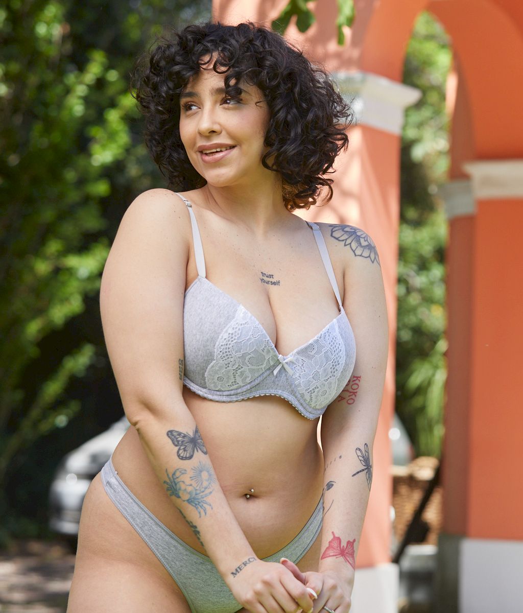 Conjunto taza soft algodón Plus - Tiento