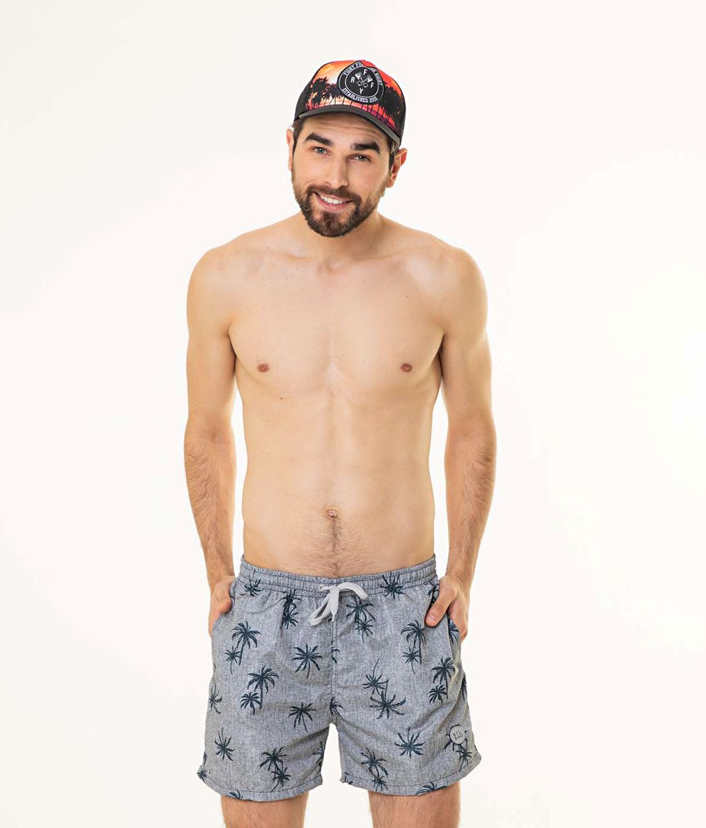 Short de baño PALMERAS Plus size - Bilbao