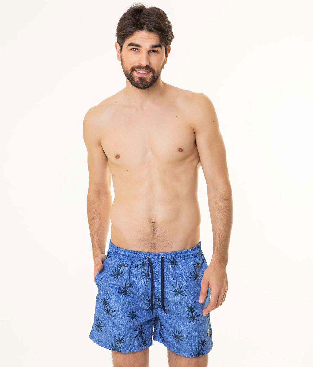 Short de baño PALMERAS Plus size - Bilbao