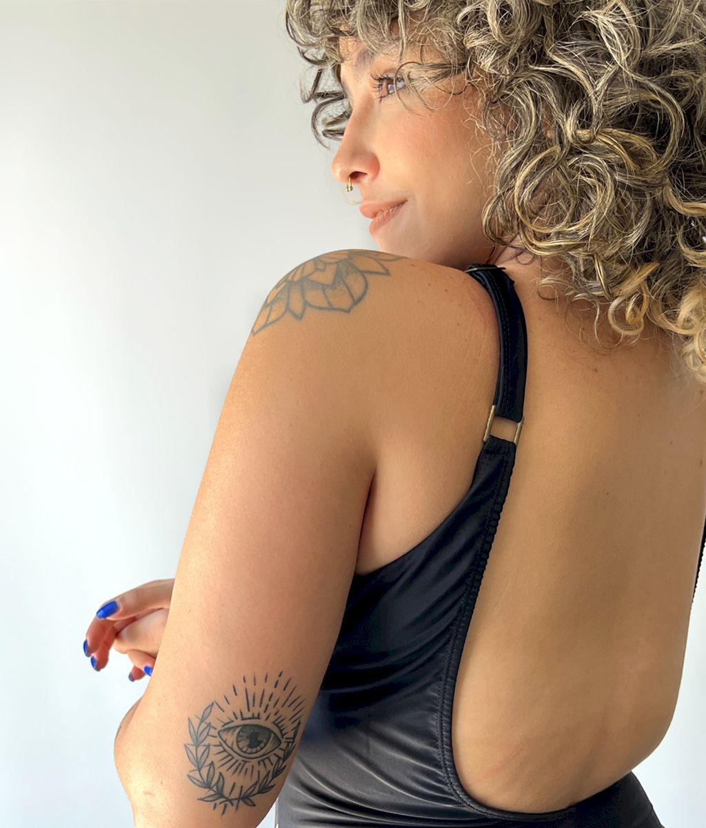 Enteriza Bretel regulable - Bianca Mare