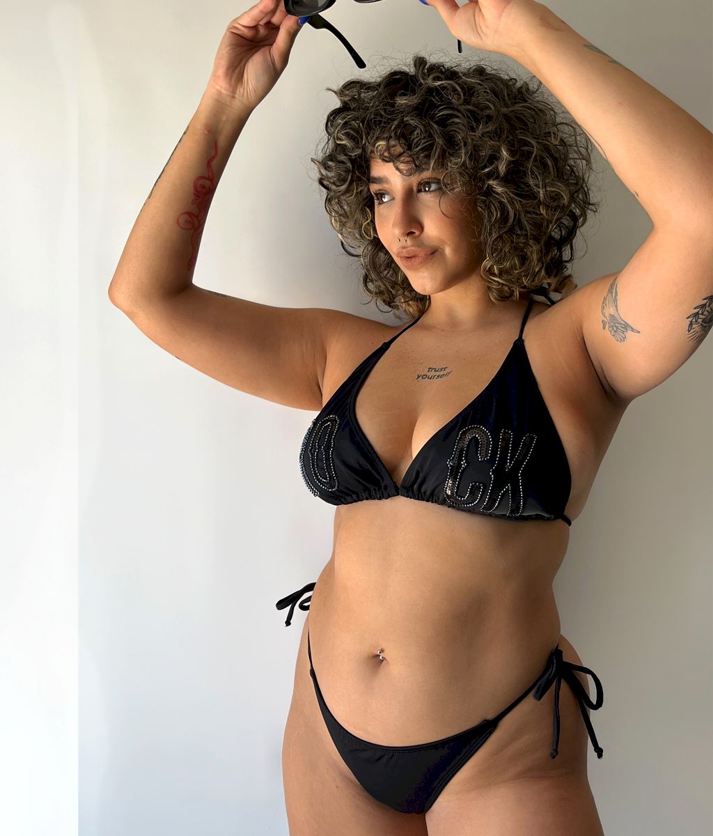 Bikini ROCK bordada - Bianca Mare