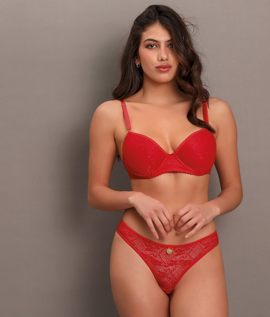 Conjunto soft encaje y puntilla - Cris Latina