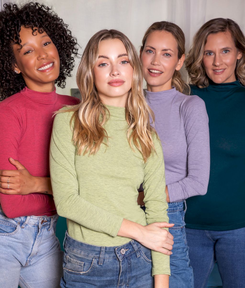 Media polera JULY Fw Plus size - Bianca Secreta