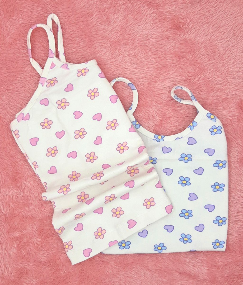 Camiseta Infantil Pack x2 - Bianca Secreta