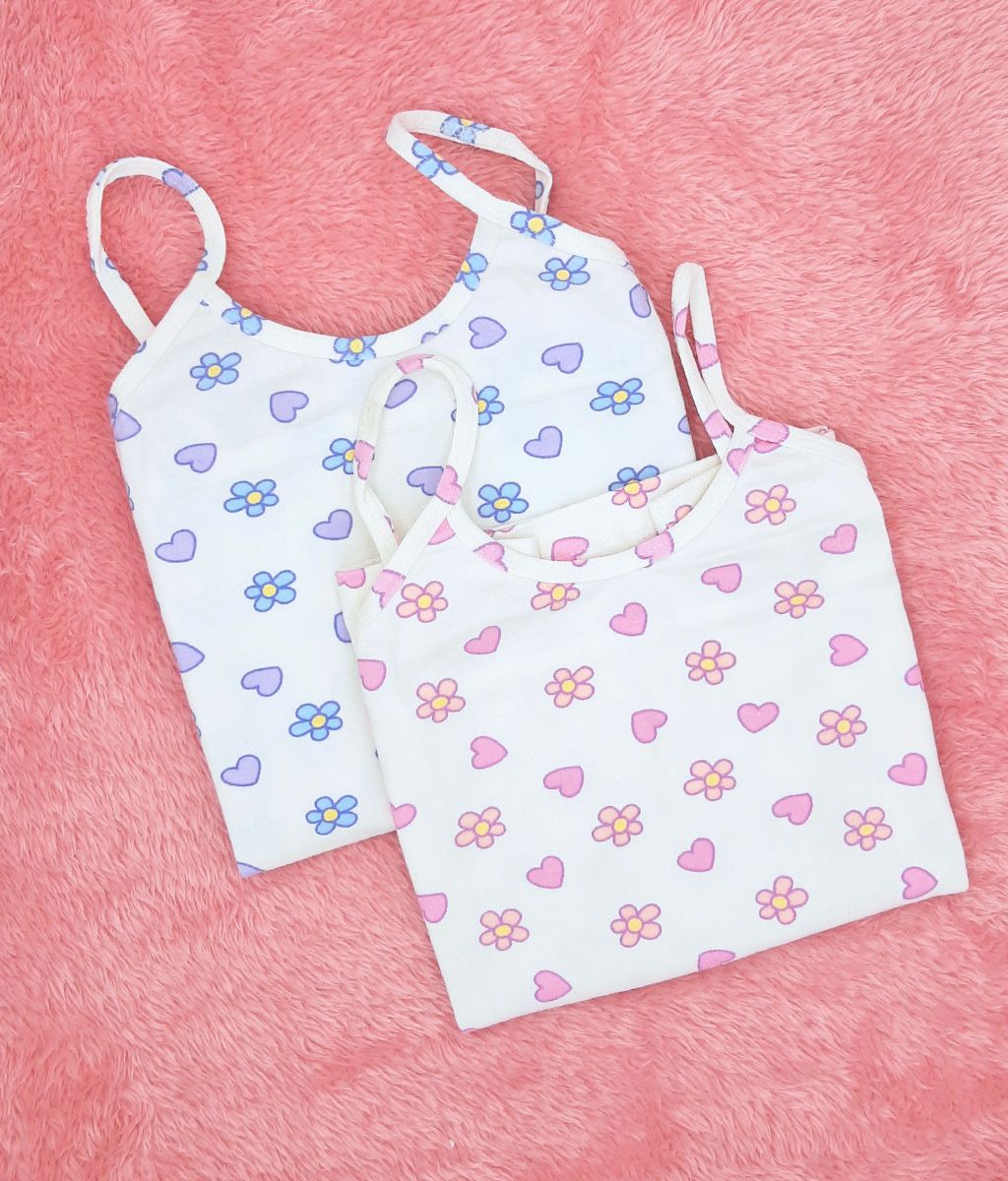 Camiseta Infantil Pack x2 - Bianca Secreta