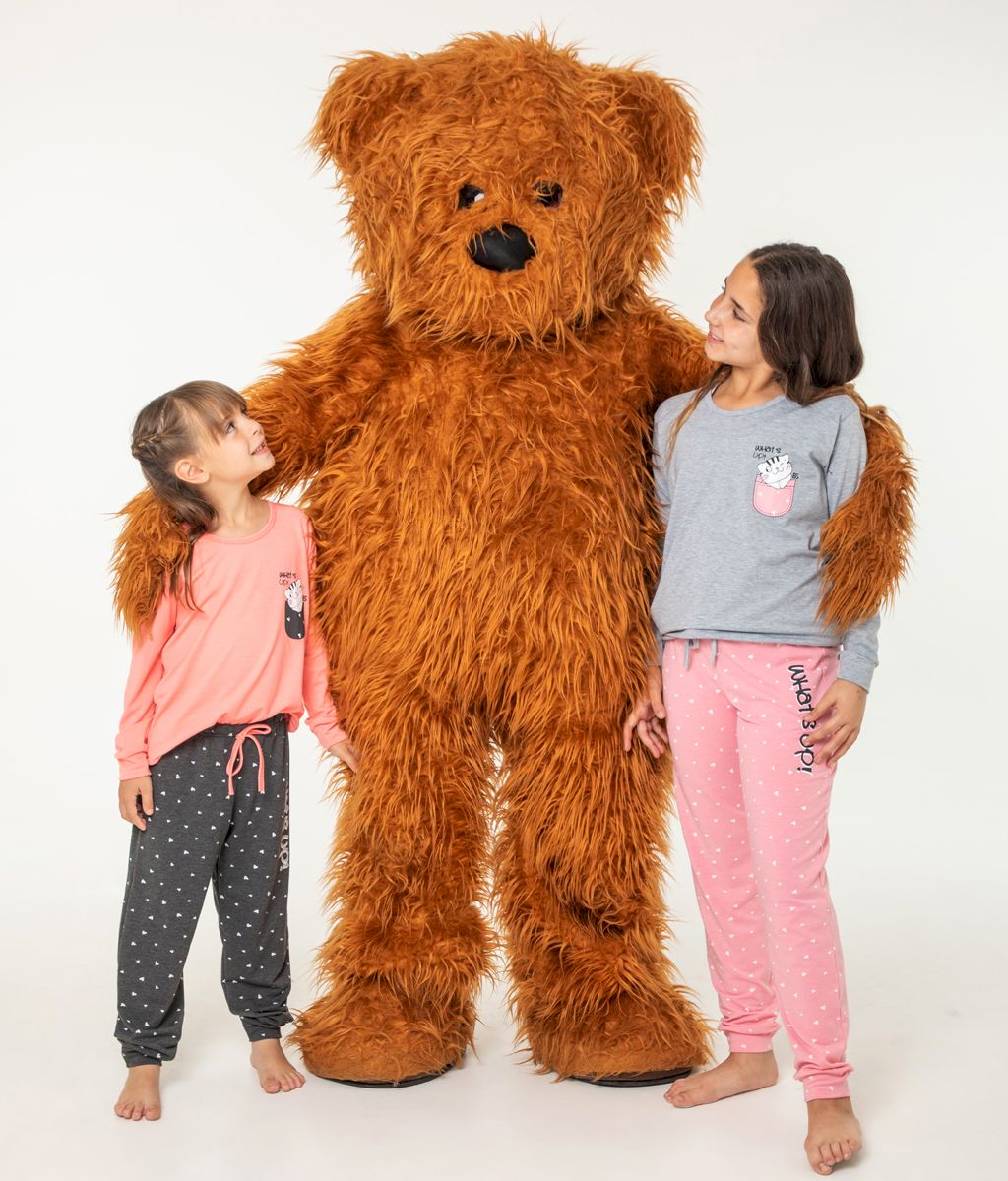 Pijama Infantil WAHT'S UP Plus Size FW - Bianca Secreta