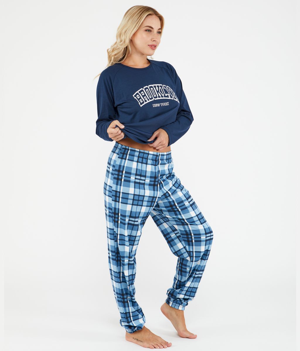 Pijama escoses BROOKLYN FW - Bianca Secreta