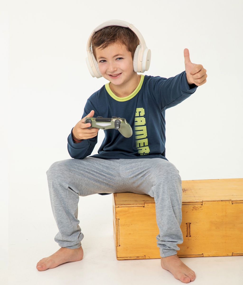 Pijama infantil GAMER FW Plus size - Bilbao