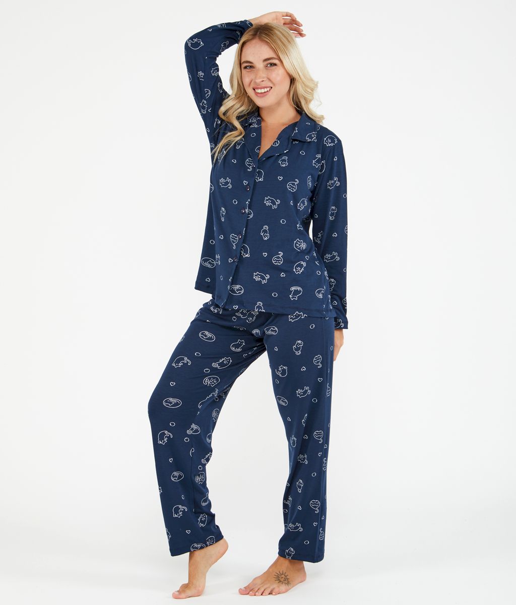 Pijama FULL CAT FW - Bianca Secreta