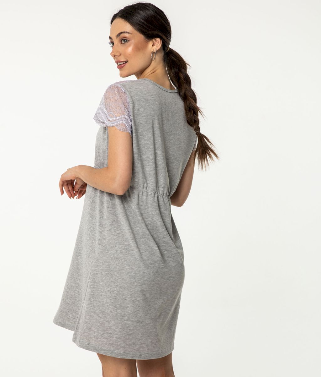 Camisola MOM ALONDRA Plus size - Vridda