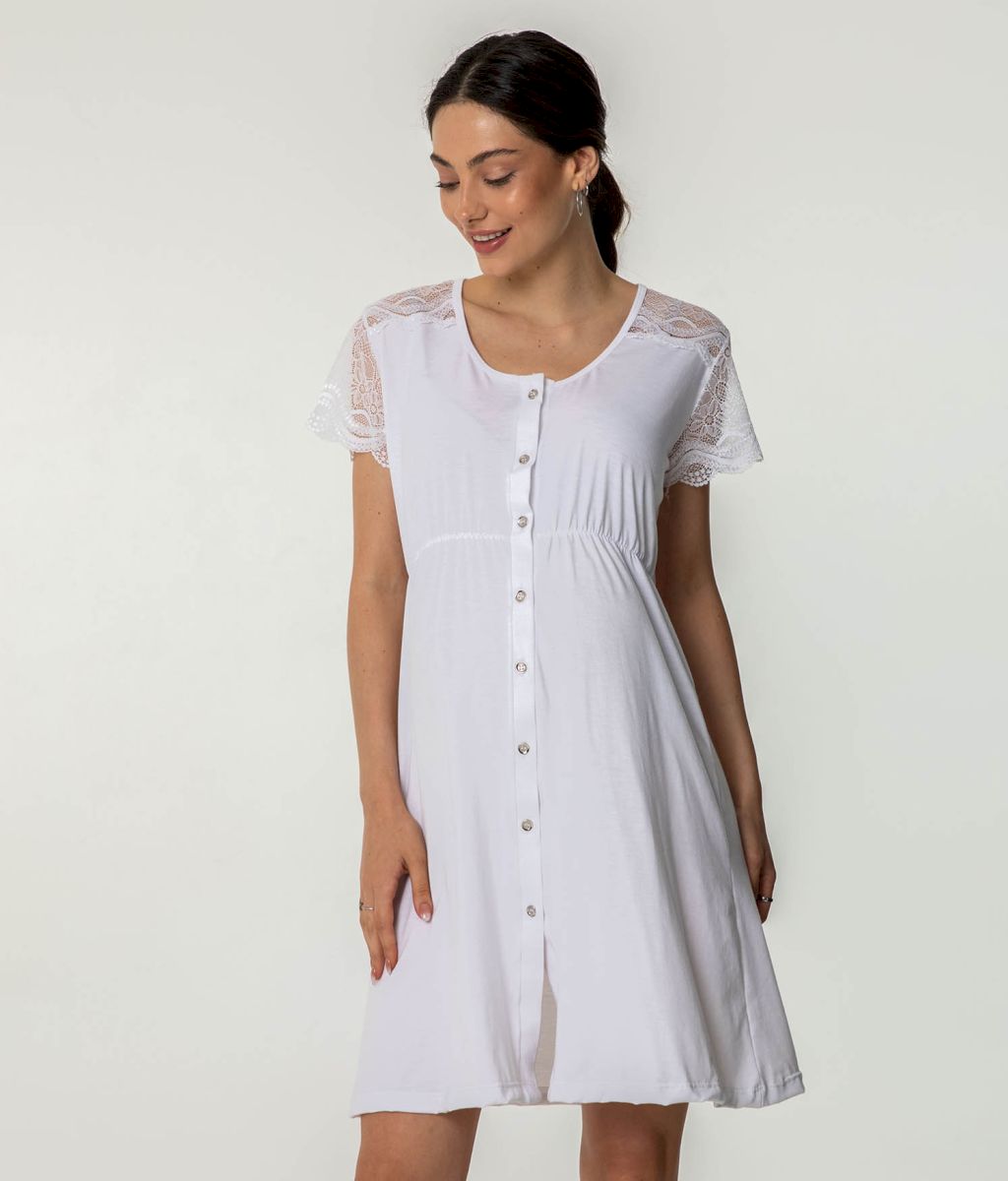 Camisola MOM ALONDRA Plus size - Vridda