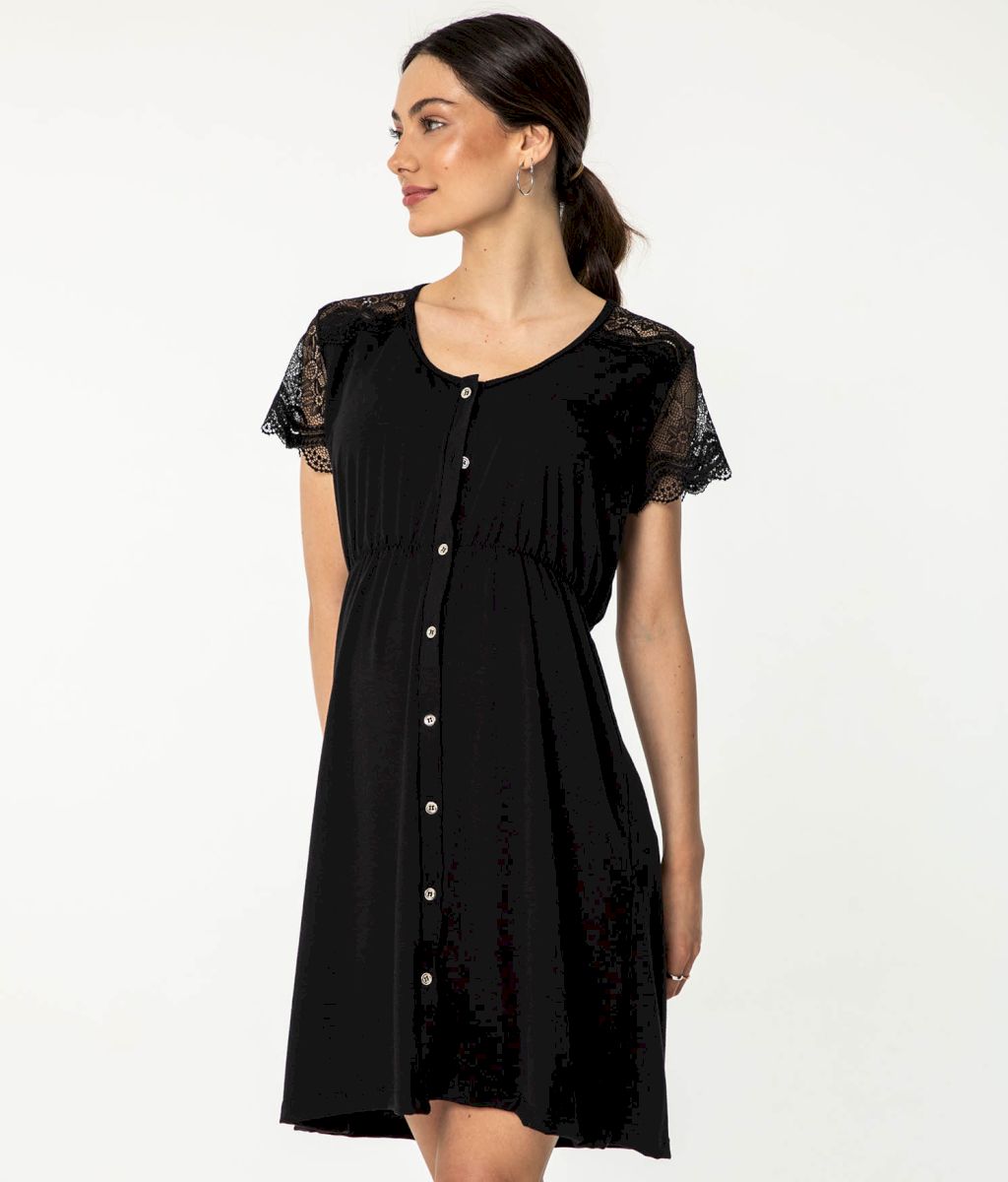 Camisola MOM ALONDRA Plus size - Vridda