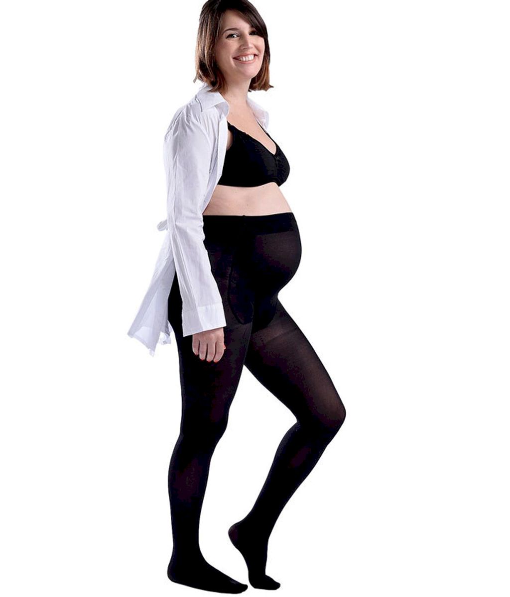 Medias panty maternal MOM - Mora