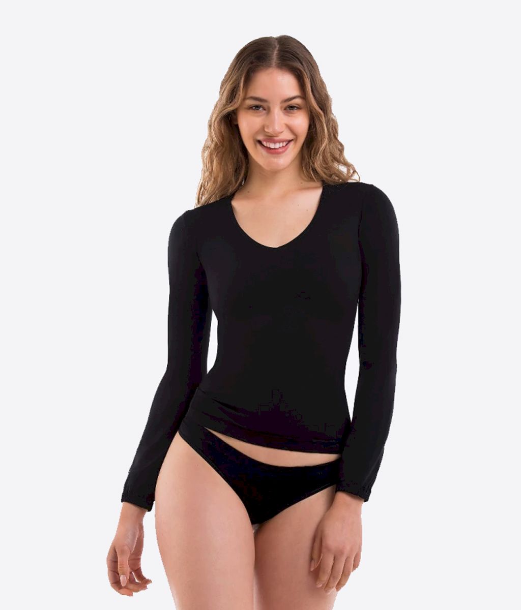 Camiseta interior microfibra - Mora