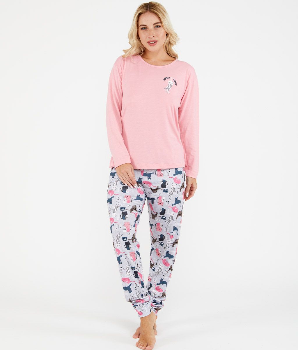 Pijama MEOW Fw - Bianca Secreta